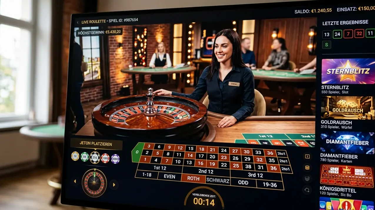 Live Casino im AstroMania